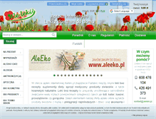 Tablet Screenshot of aleleki.pl